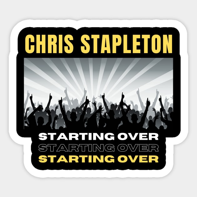 Starting Over Sticker by Eighteen Plus